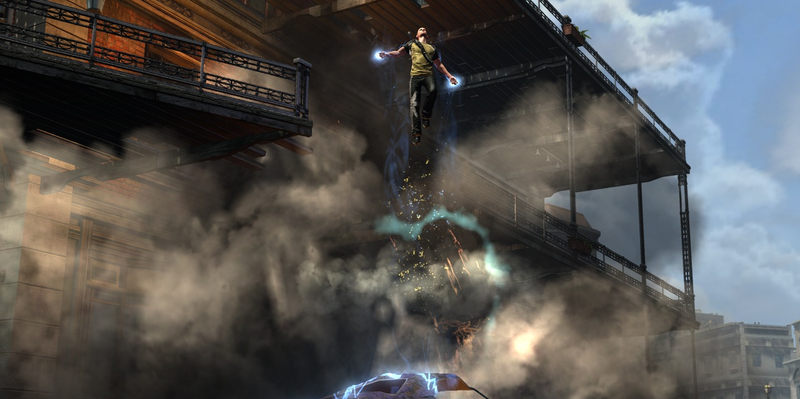 Illustration for article titled Last-Gen Heroes: Infamous 2 : The Platformer is Dead! Long Live the Platformer!